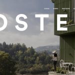 Homepage do site da Hostess, marca de alojamento local, com copywriting desenvolvido para comunicar experiência, hospitalidade e conforto.