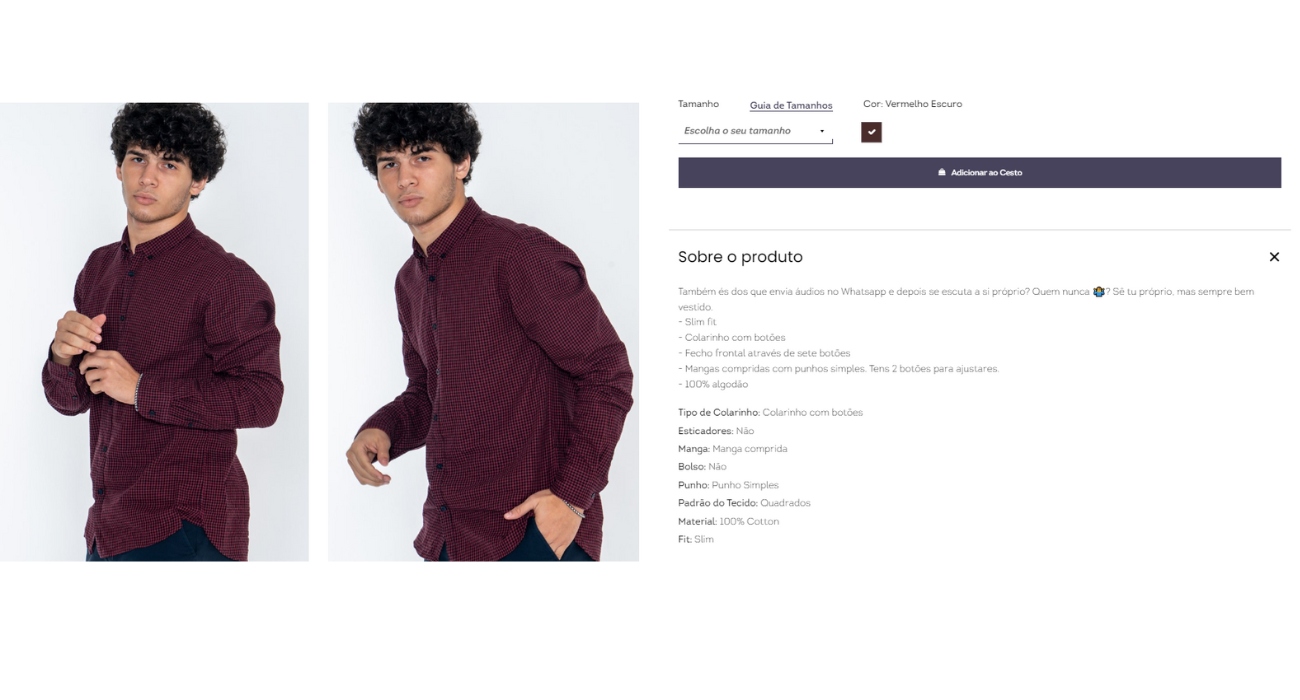 Projeto de copywriting criativo para a marca de moda Sacoor ONE, com foco em posicionamento de marca, storytelling e aumento da conversão de vendas.